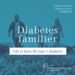 Billede af logo for podcasten diabetesfamilier