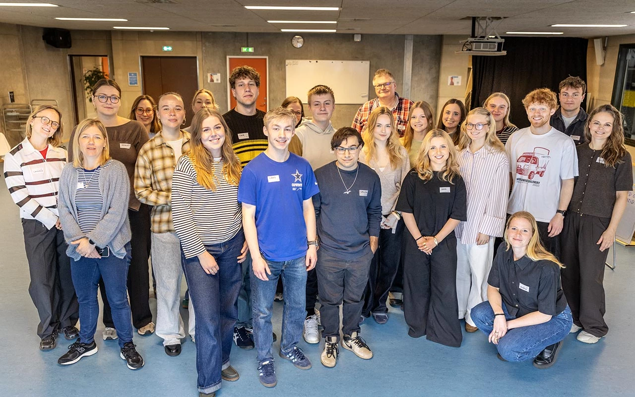 Billede af unge mennesker fra Ungepanelet