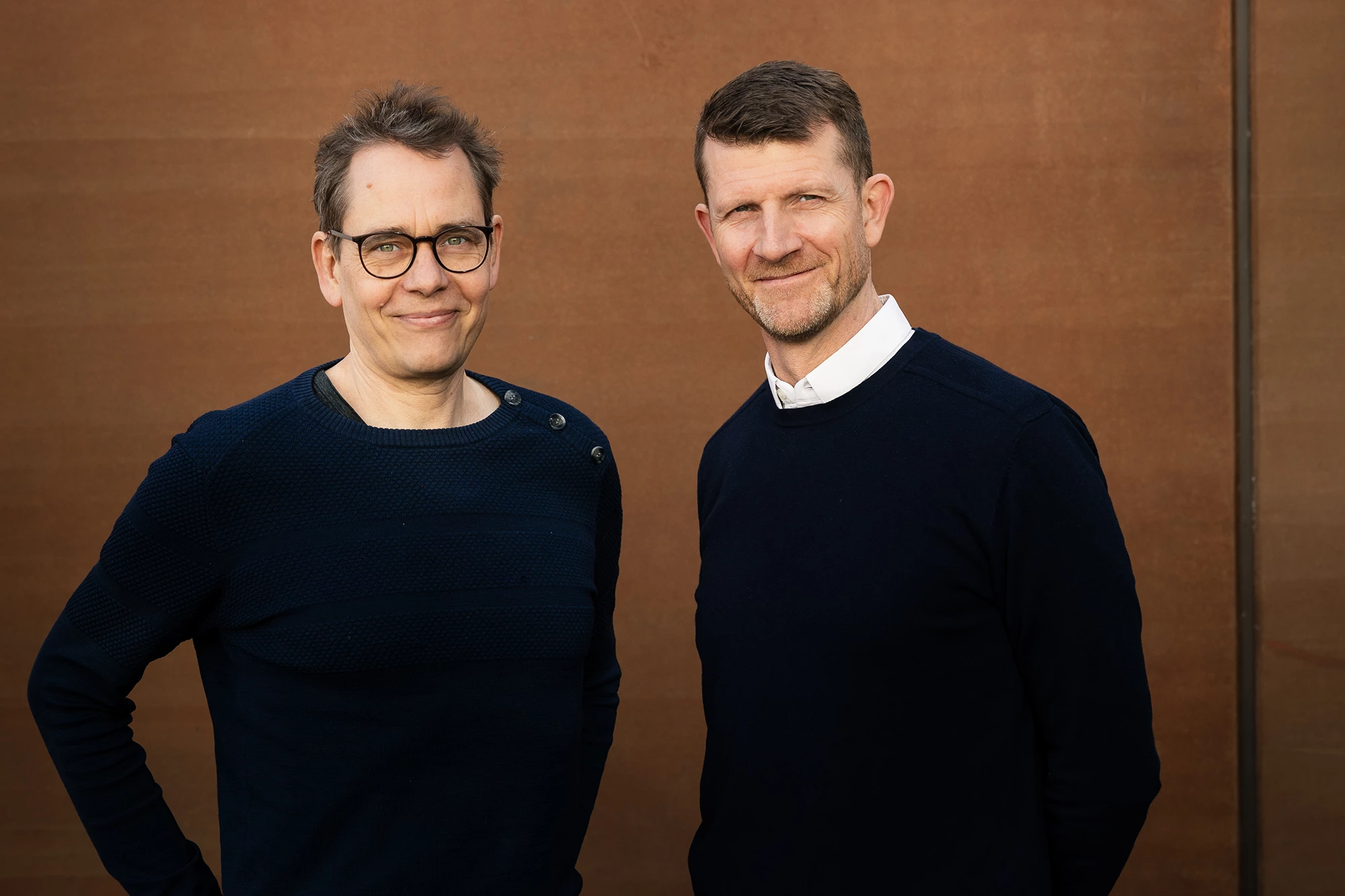 Billede af Niels Jessen og Morten Charles