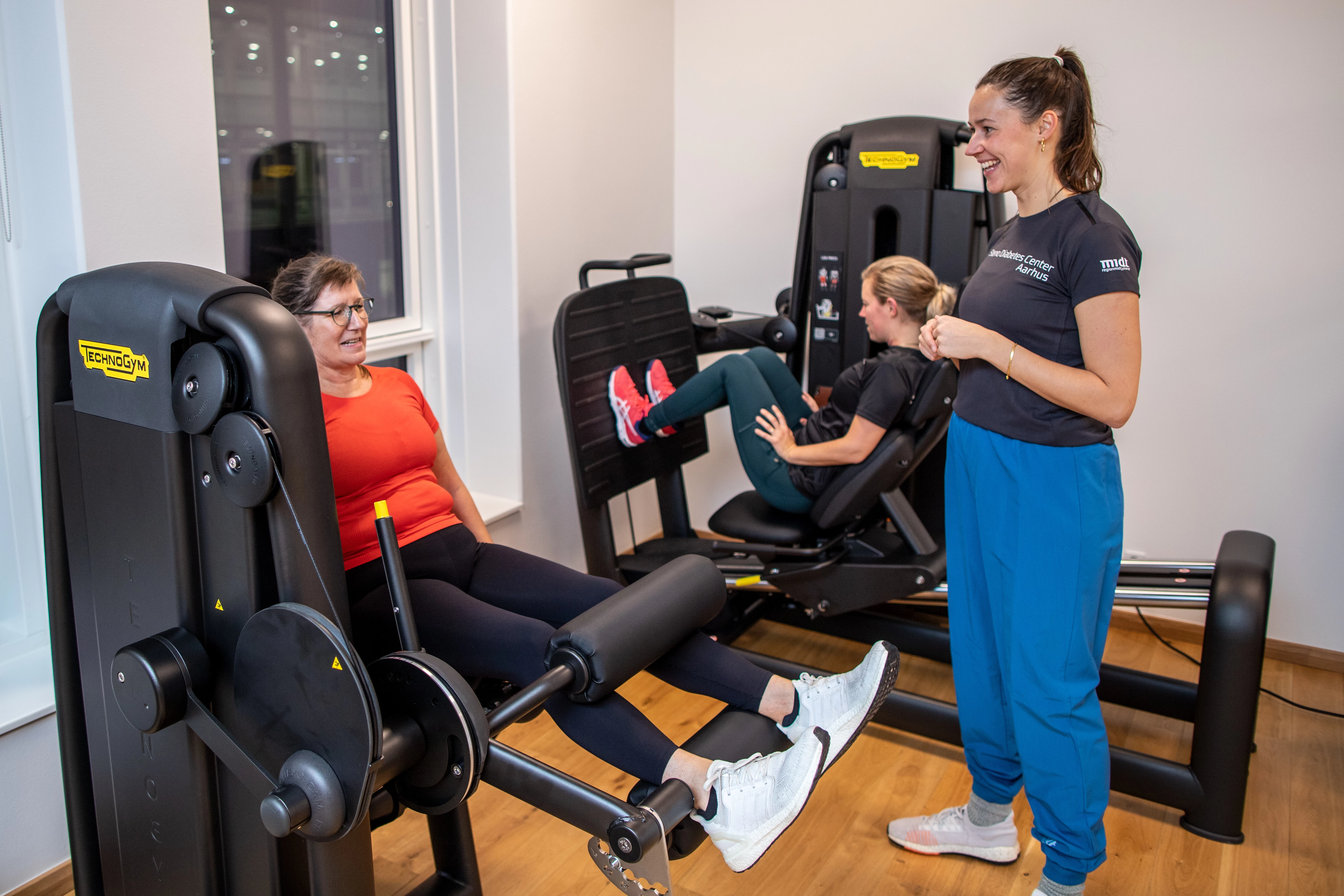 Billeder af mennesker fra åbent hospital