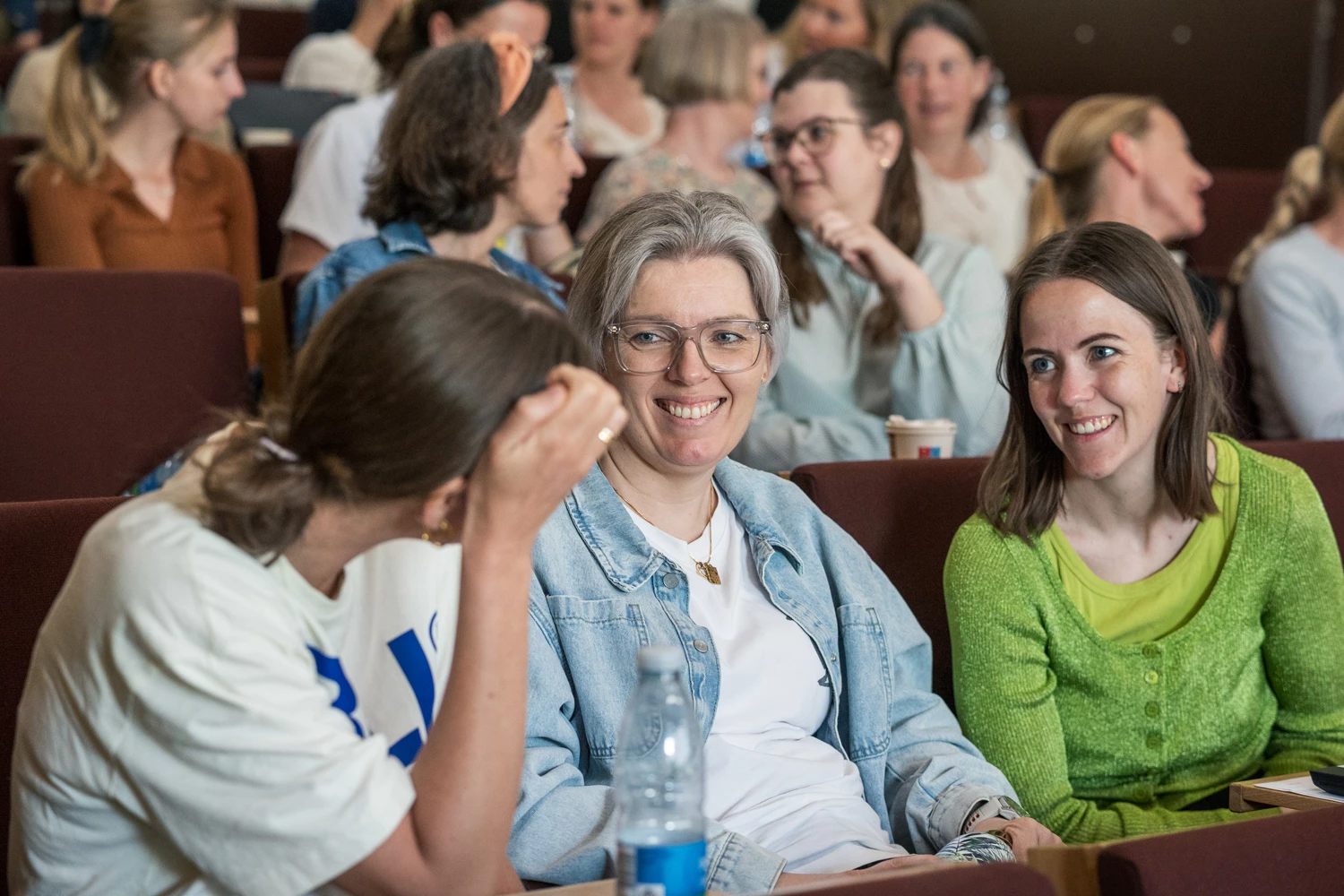 Fagfolk i dialog i auditorium