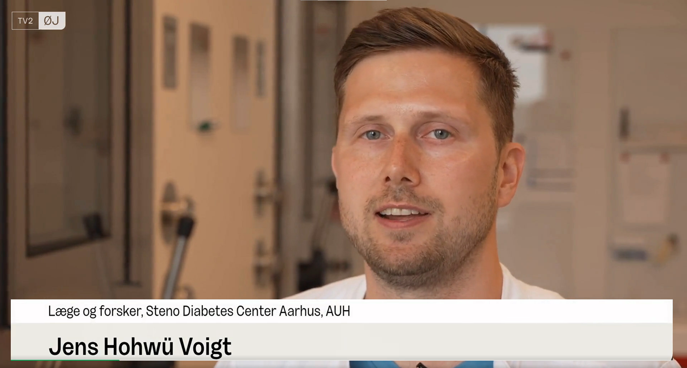 Billede af Jens Hohw&uuml; fra TV2 &Oslash;ST