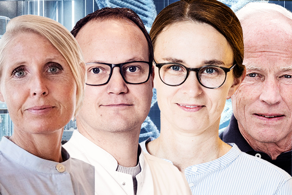 Overlæge Ulla Kampmann Opstrup, lektor Páll Karlsson, afdelingslæge Ulla Støy og Professor Troels Staehelin Jensen fra Steno Diabetes Center Aarhus.