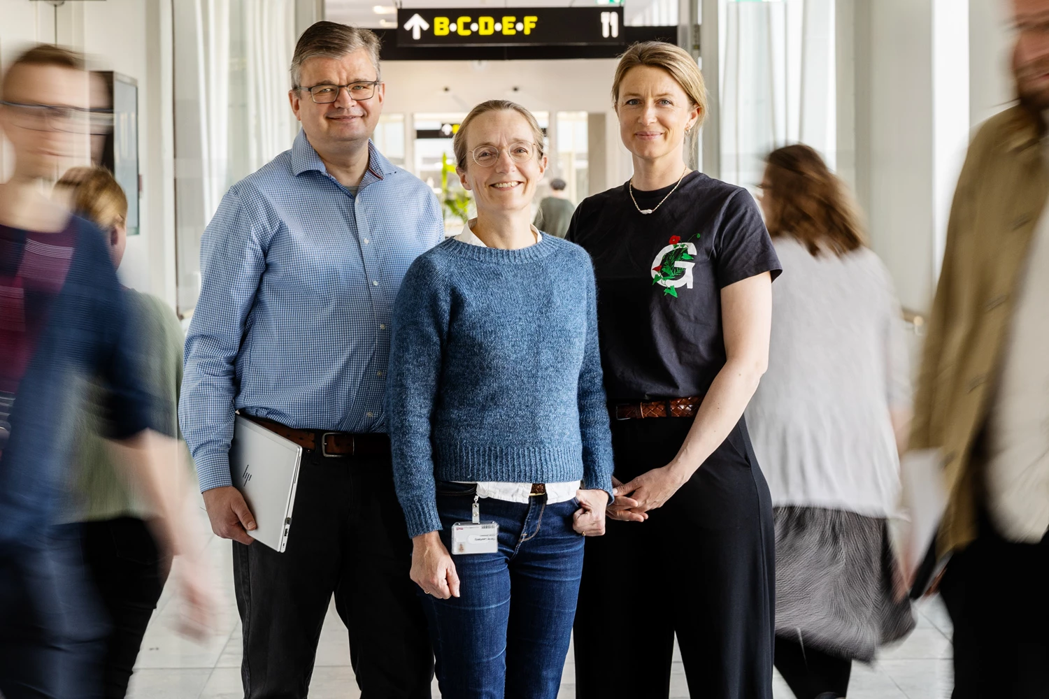 Billede af Tinne, Susanne og Henrik