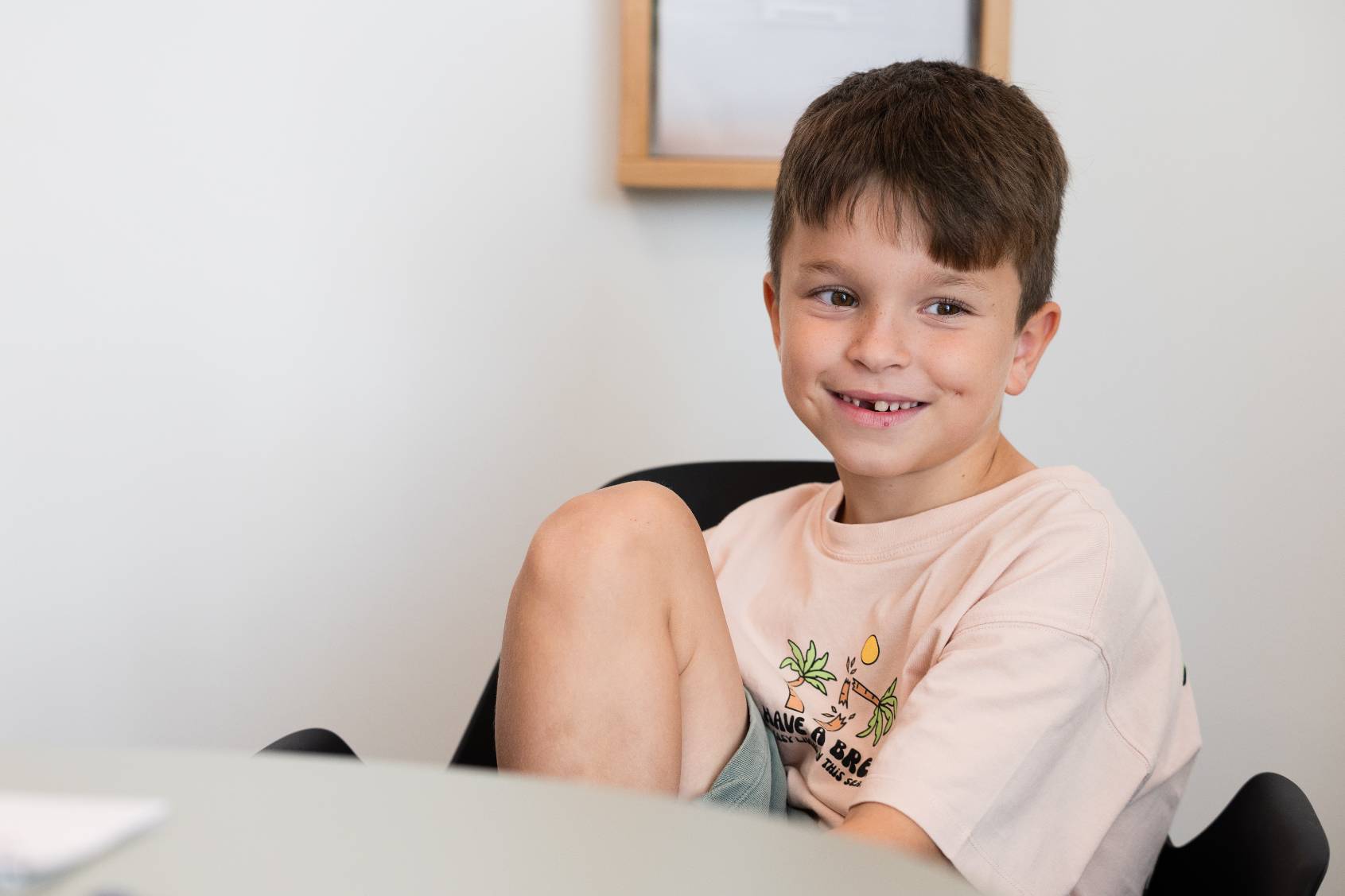 6-årige Juan har type 1-diabetes.