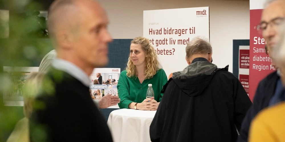 Billede fra national undersøgelse om tilfredsheden af diabetesbehandling