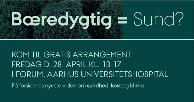 Poster af gratis arrangement